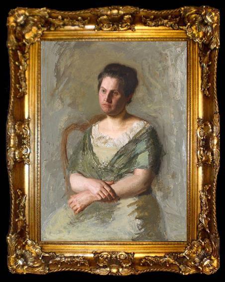 framed  Thomas Eakins Mrs William Shaw Ward, ta009-2