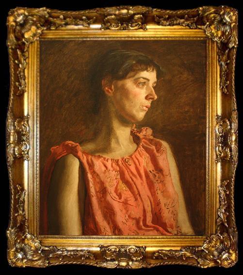 framed  Thomas Eakins Weda Cook, ta009-2