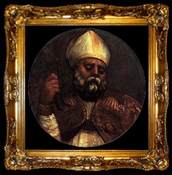 framed  Titian St Ambrose, ta009-2