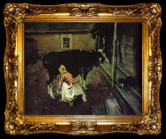 framed  Valentin Serov The Tretyakov Gallery, ta009-2