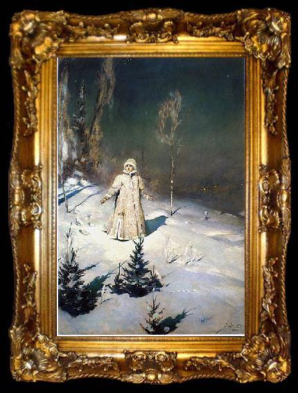 framed  Viktor Vasnetsov Snow Maiden, ta009-2