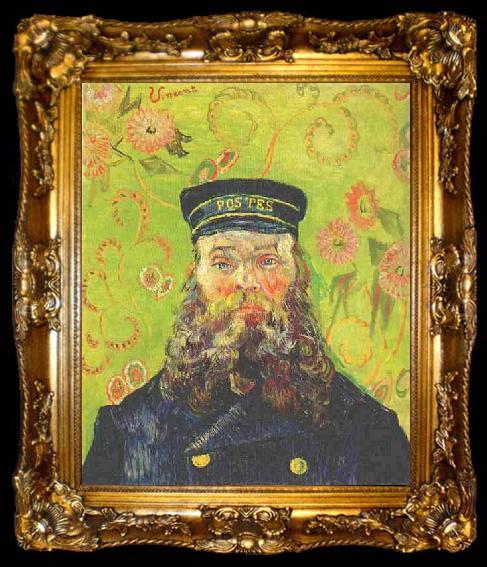 framed  Vincent Van Gogh Joseph-Etienne Roulin, ta009-2