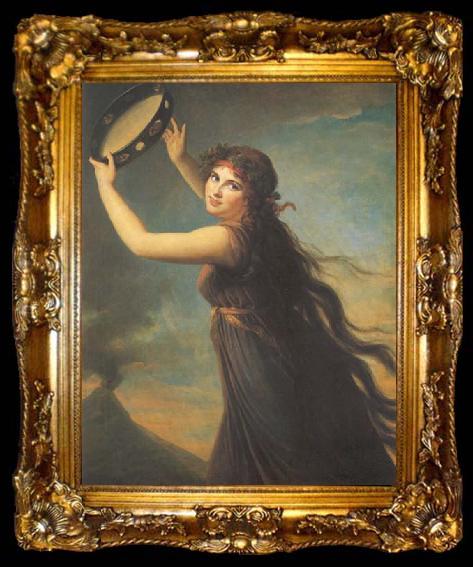 framed  eisabeth Vige-Lebrun Lady Hamilton, ta009-2