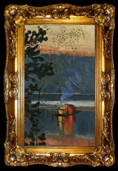 framed  Akseli Gallen-Kallela Stockflotte, ta009-2