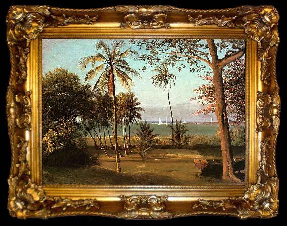 framed  Albert Bierstadt Albert Bierstadt