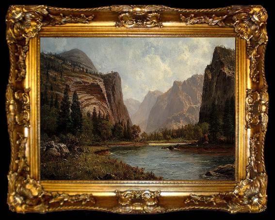 framed  Albert Bierstadt Gates of the Yosemite, ta009-2