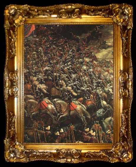 framed  Albrecht Altdorfer Battle of Issus, ta009-2