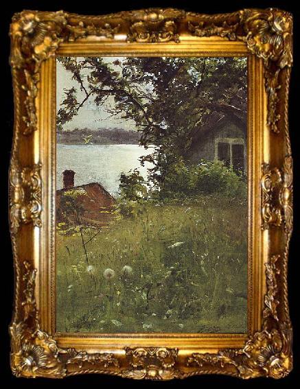 framed  Anders Zorn Evening in June, ta009-2