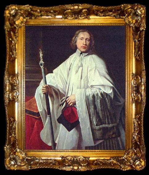 framed  Anonymous Portrait of Jacobus Govaerts, ta009-2