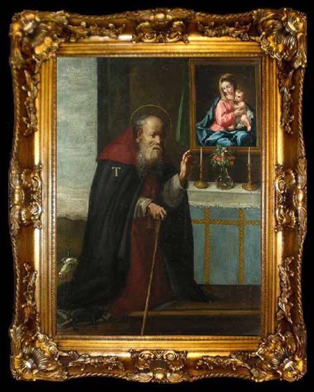 framed  Anonymous Saint Anthony, ta009-2