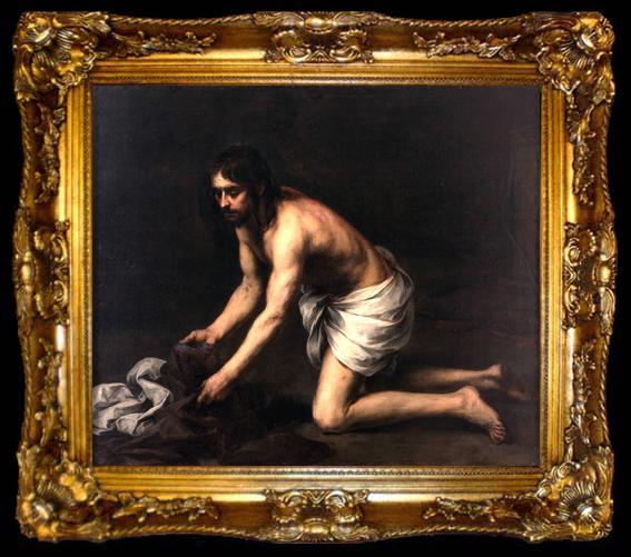 framed  Bartolome Esteban Murillo Christ after the Flagellation, ta009-2