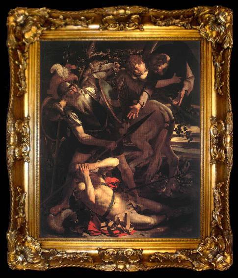 framed  Caravaggio Conversion of Saint Paul, ta009-2