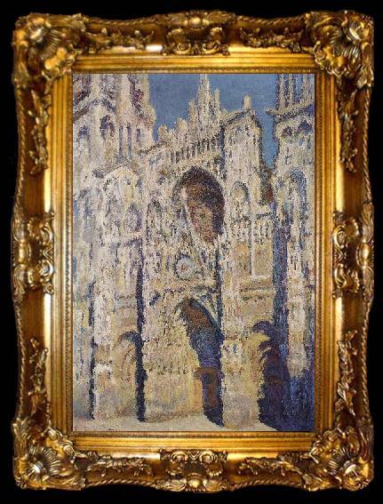 framed  Claude Monet Kathedrale von Rouen, ta009-2