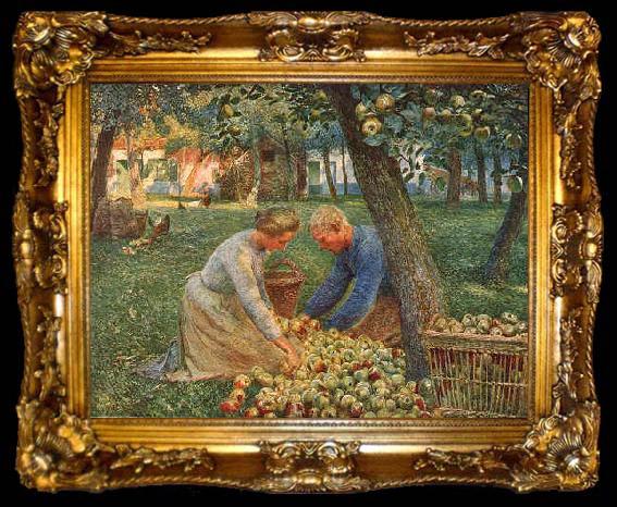 framed  Emile Claus Orchard in Flanders, ta009-2