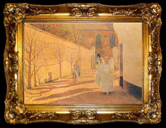 framed  Emile Claus First Communion, ta009-2