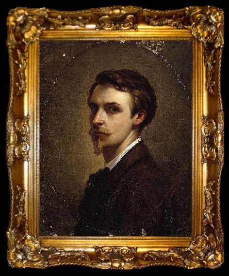 framed  Emile Claus Self-portrait, ta009-2