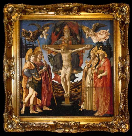 framed  Francesco Parmigianino Santa Trinita Altarpiece, ta009-2