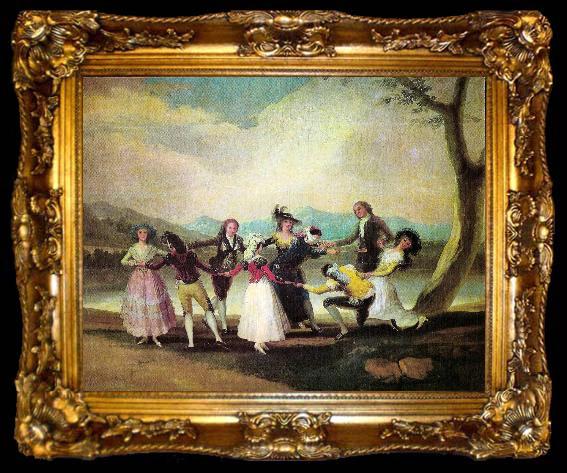 framed  Francisco de Goya Blind Man s Bluff, ta009-2