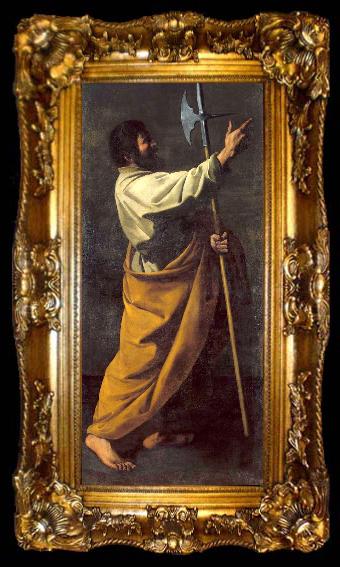 framed  Francisco de Zurbaran Sao Judas Tadeu, ta009-2