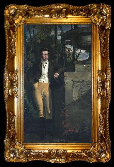framed  George Hayter Portrait of John Charles Spencer, 3rd Earl Spencer, ta009-2