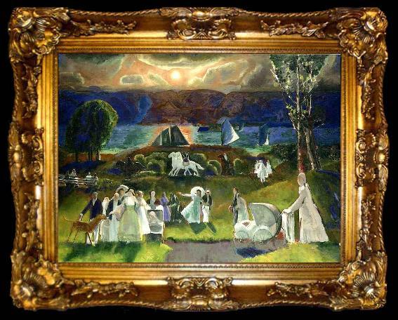 framed  George Wesley Bellows Summer Fantasy, ta009-2