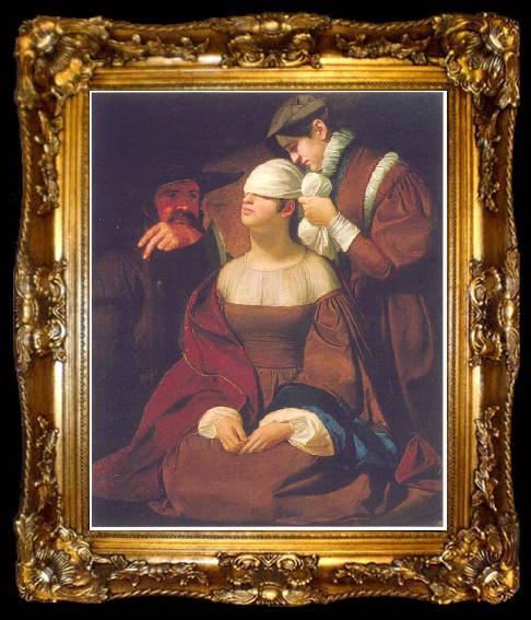 framed  George Willison Lady Jane Grey Preparing for Execution, ta009-2