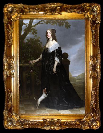framed  Gerard van Honthorst Elizabeth Stuart, Queen of Bohemia, ta009-2