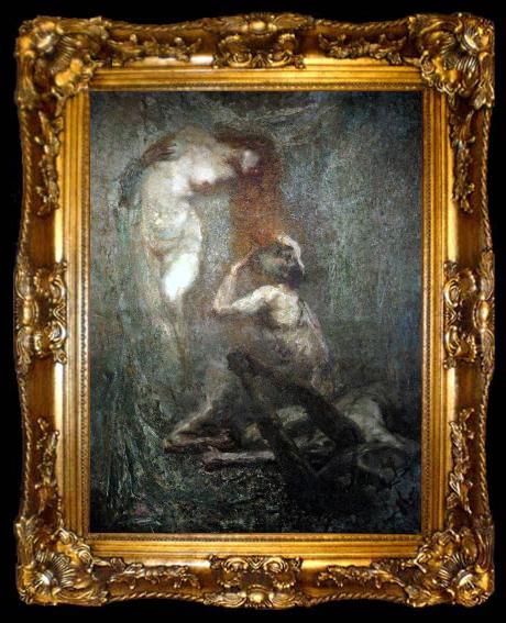 framed  Giuseppe Bonito La Culla Tragica, ta009-2