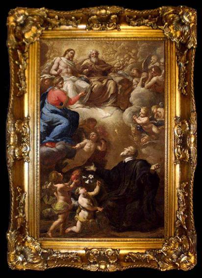 framed  Giuseppe Passeri Vision of St Philip Neri, ta009-2