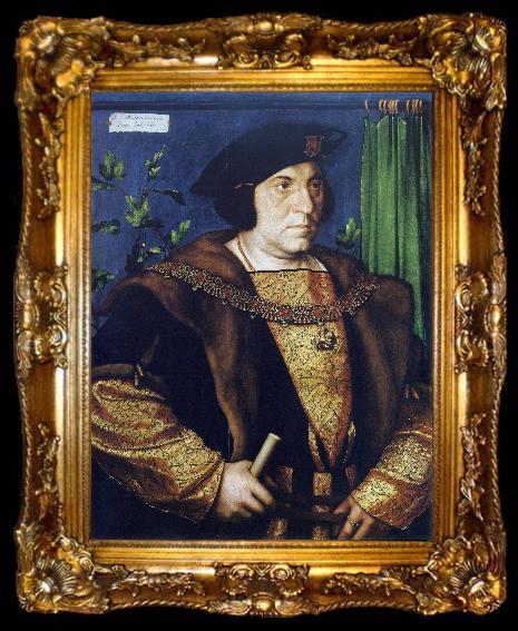 framed  Hans holbein the younger Portrait of Sir Thomas Guildford, ta009-2