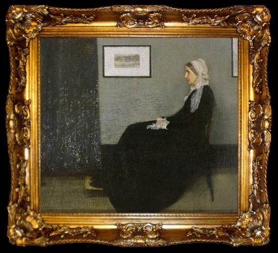 framed  James Mcneill Whistler Whistlers Mother, ta009-2