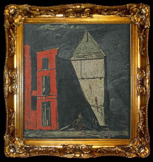 framed  James Pryde and William Nicholson The Red Ruin, ta009-2