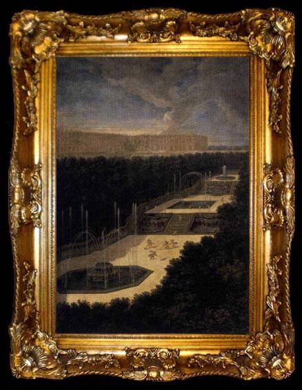 framed  Jean Cotelle View of the Three Fountain Grove, ta009-2