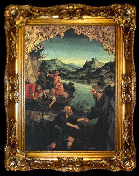 framed  Johann Baptist Seele Chiamata di san pietro, ta009-2