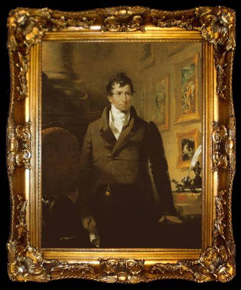 framed  John Neagle Dr William Potts Dewees, ta009-2