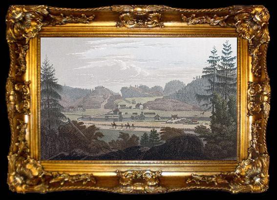 framed  John William Edy Brekke, ta009-2