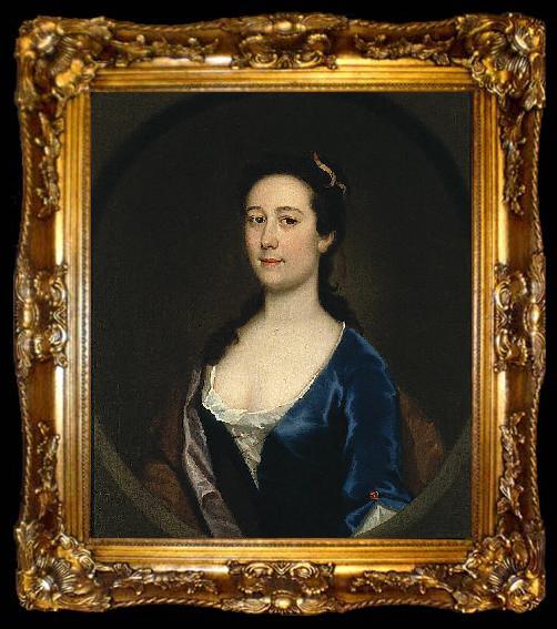 framed  Joseph Highmore Portrait of an Unidentified Lady, ta009-2