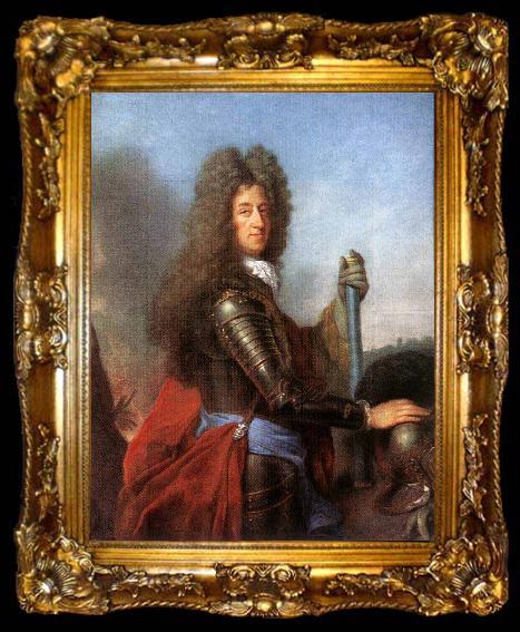 framed  Joseph Vivien Bildnis des Kurfursten Maximilian II, ta009-2