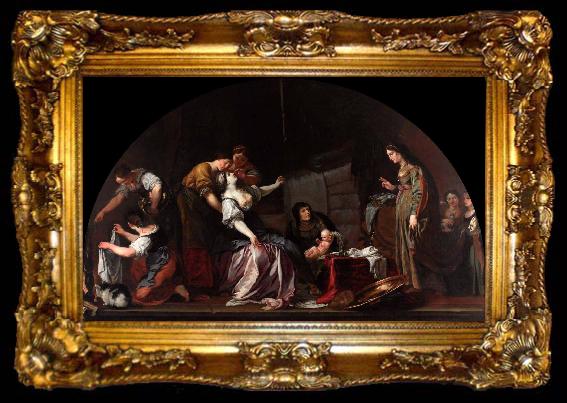 framed  Karel skreta Birth of St Wenceslaus, ta009-2