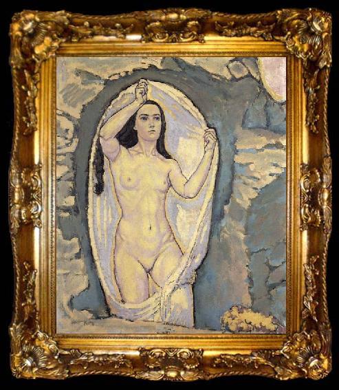 framed  Koloman Moser Venus in der Grotte, ta009-2