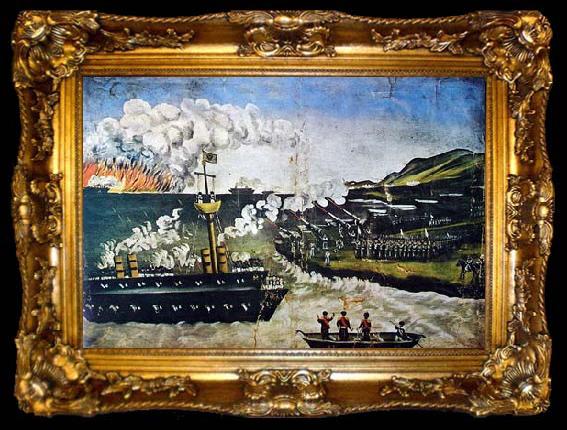 framed  Niko Pirosmanashvili The Russo-Japanese War, ta009-2