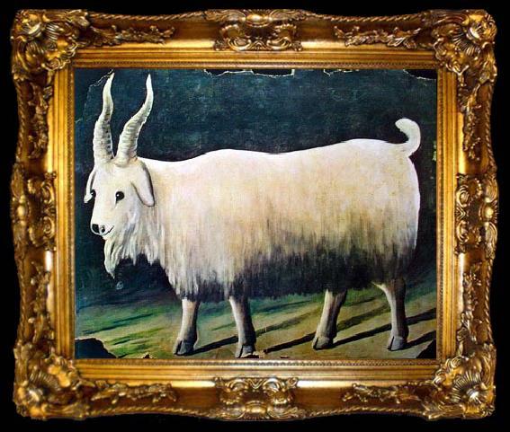 framed  Niko Pirosmanashvili Nanny Goat, ta009-2