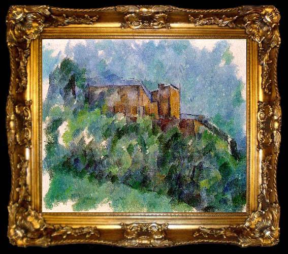 framed  Paul Cezanne Chateau Noir, ta009-2