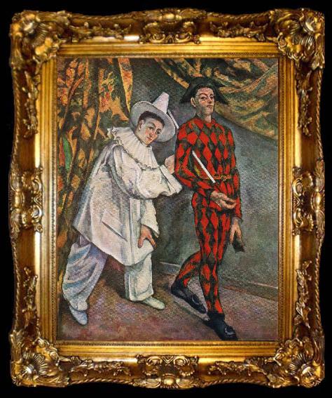 framed  Paul Cezanne Shove tuesday, ta009-2