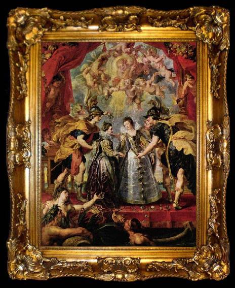 framed  Peter Paul Rubens Austausch der Prinzessinnen, ta009-2