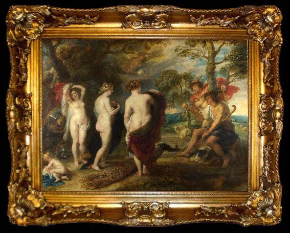 framed  Peter Paul Rubens Judgment of Paris, ta009-2