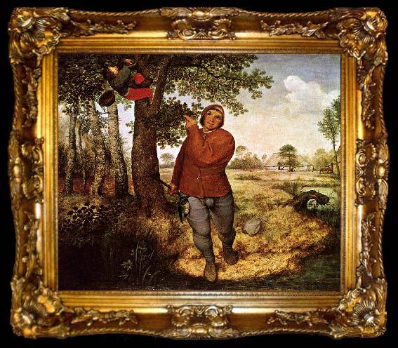 framed  Pieter Bruegel the Elder Peasant and the Nest Robber, ta009-2