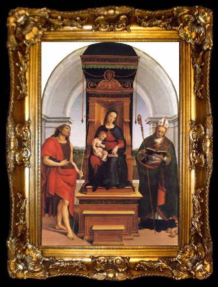 framed  Raphael Ansidei Madonna, ta009-2