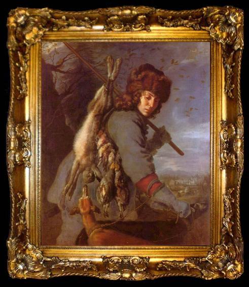 framed  SANDRART, Joachim von Der November, ta009-2
