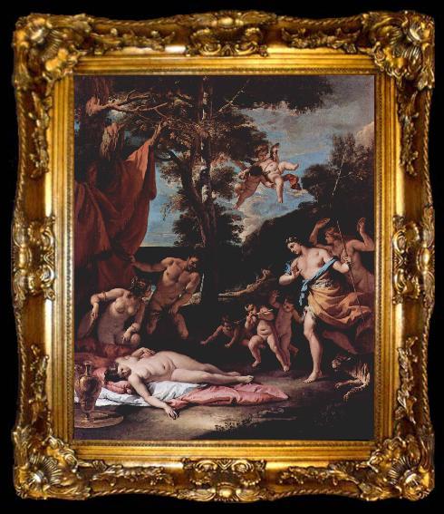 framed  Sebastiano Ricci Bacchus und Ariadne, ta009-2